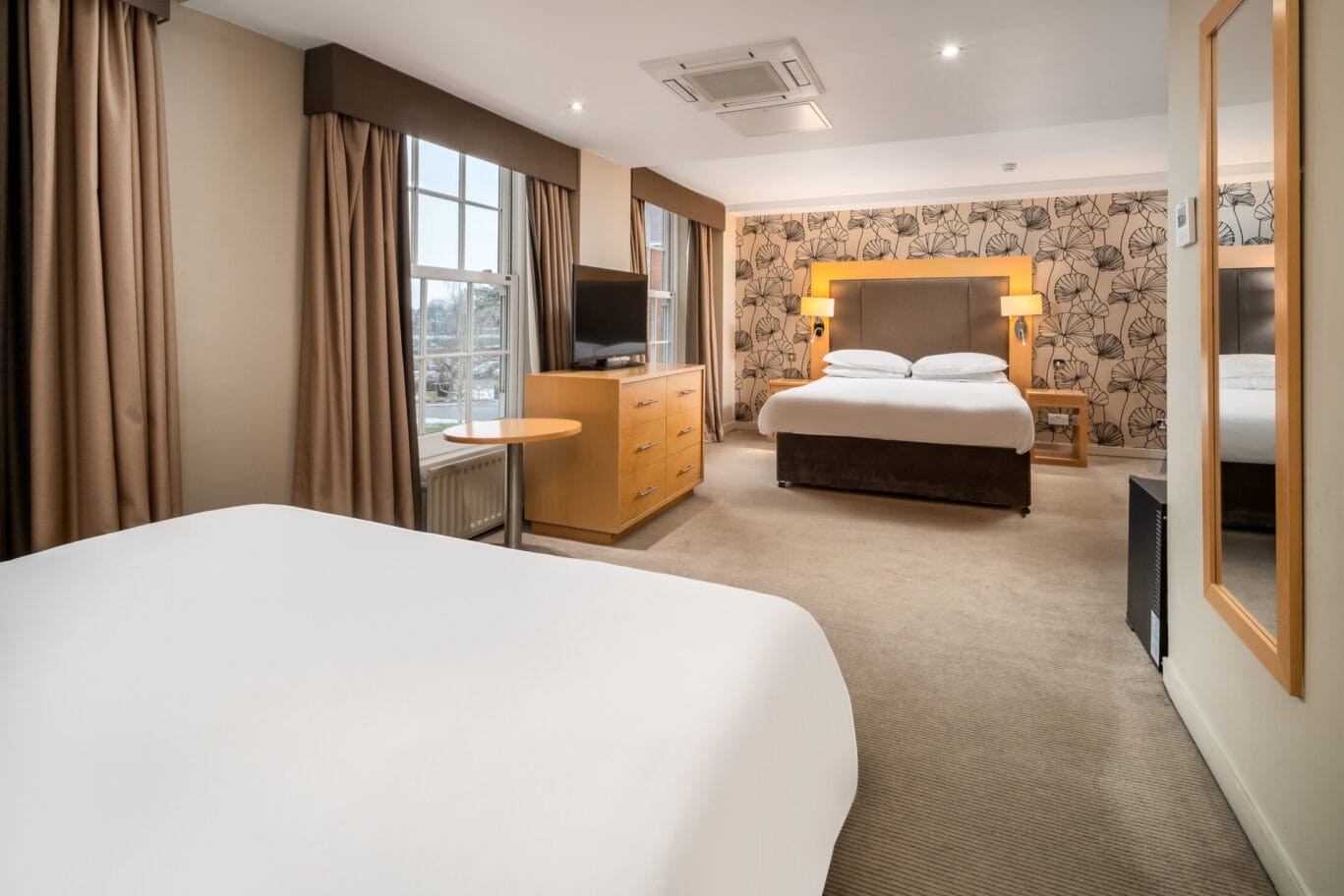 Deluxe twin room at The Lensbury