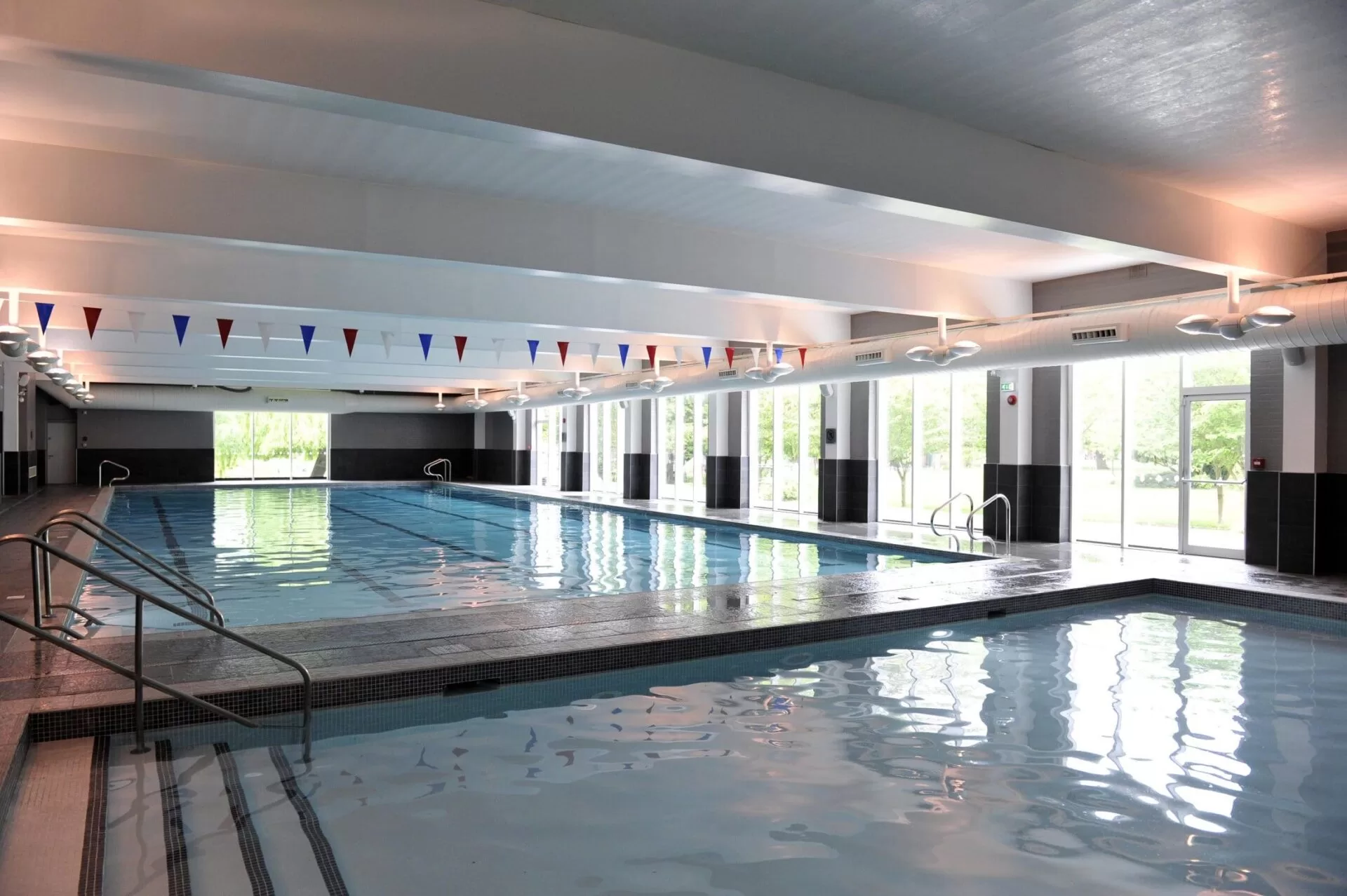 2 indoor swimming pools at The Lensbury Club fitness centre & gym in Teddington.