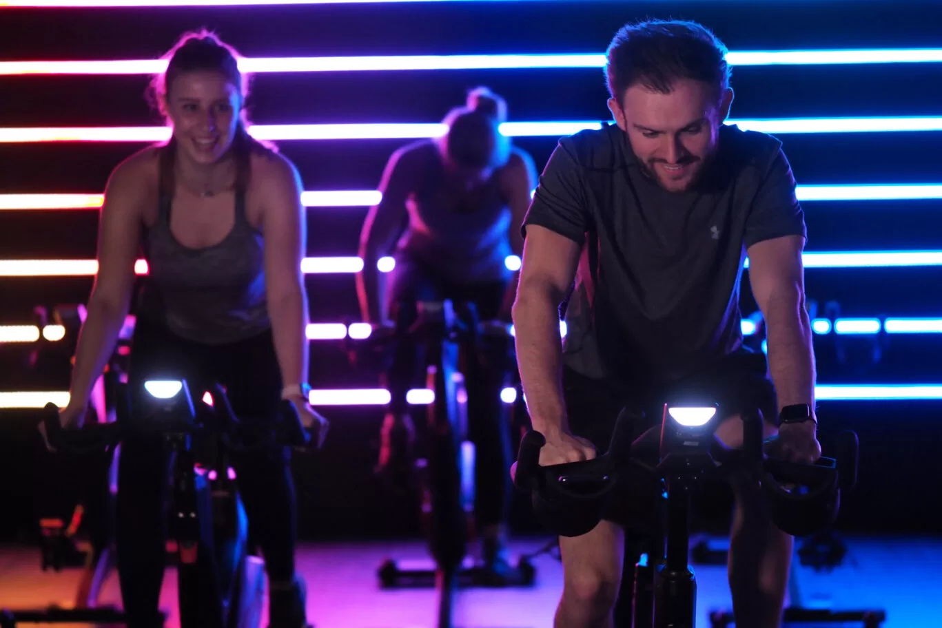 cycling studio at The Lensbury in South West London.