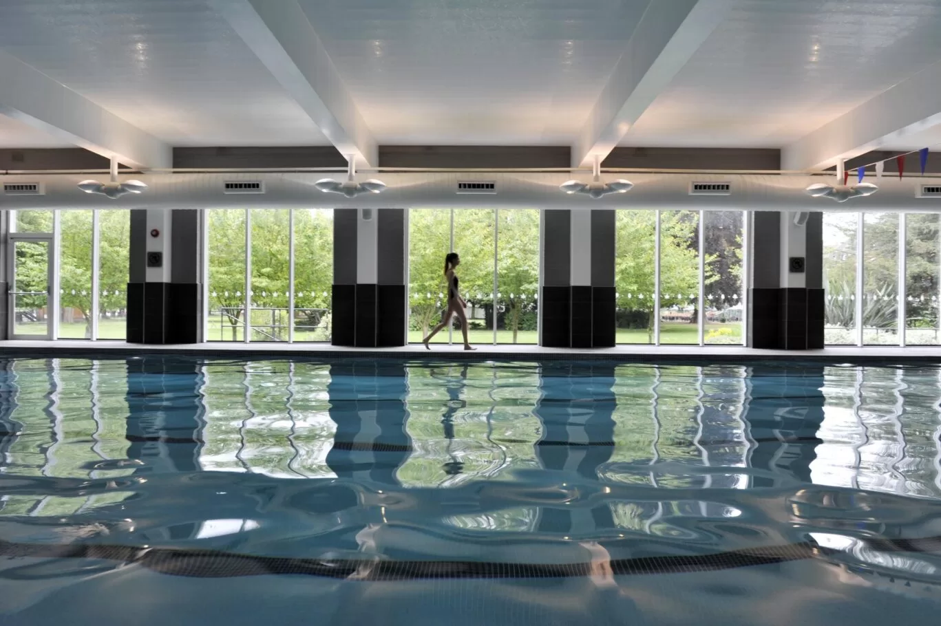 The Lensbury heated indoor pool