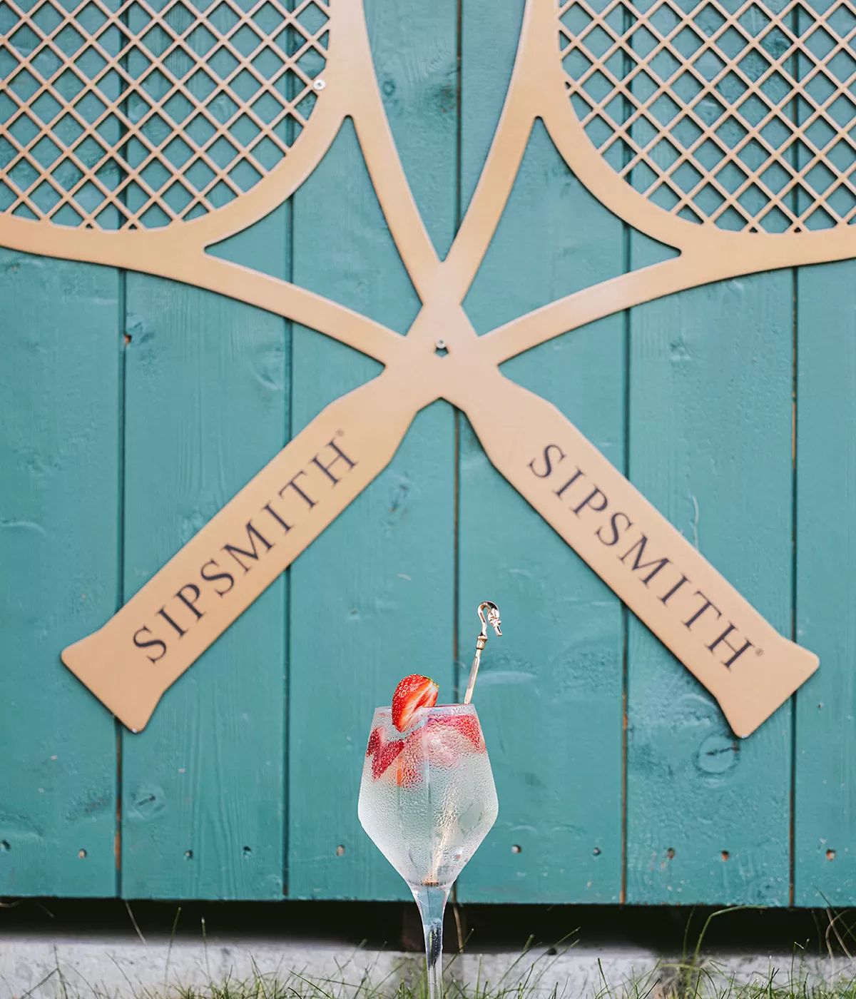 sipsmith gin garden at The Lensbury