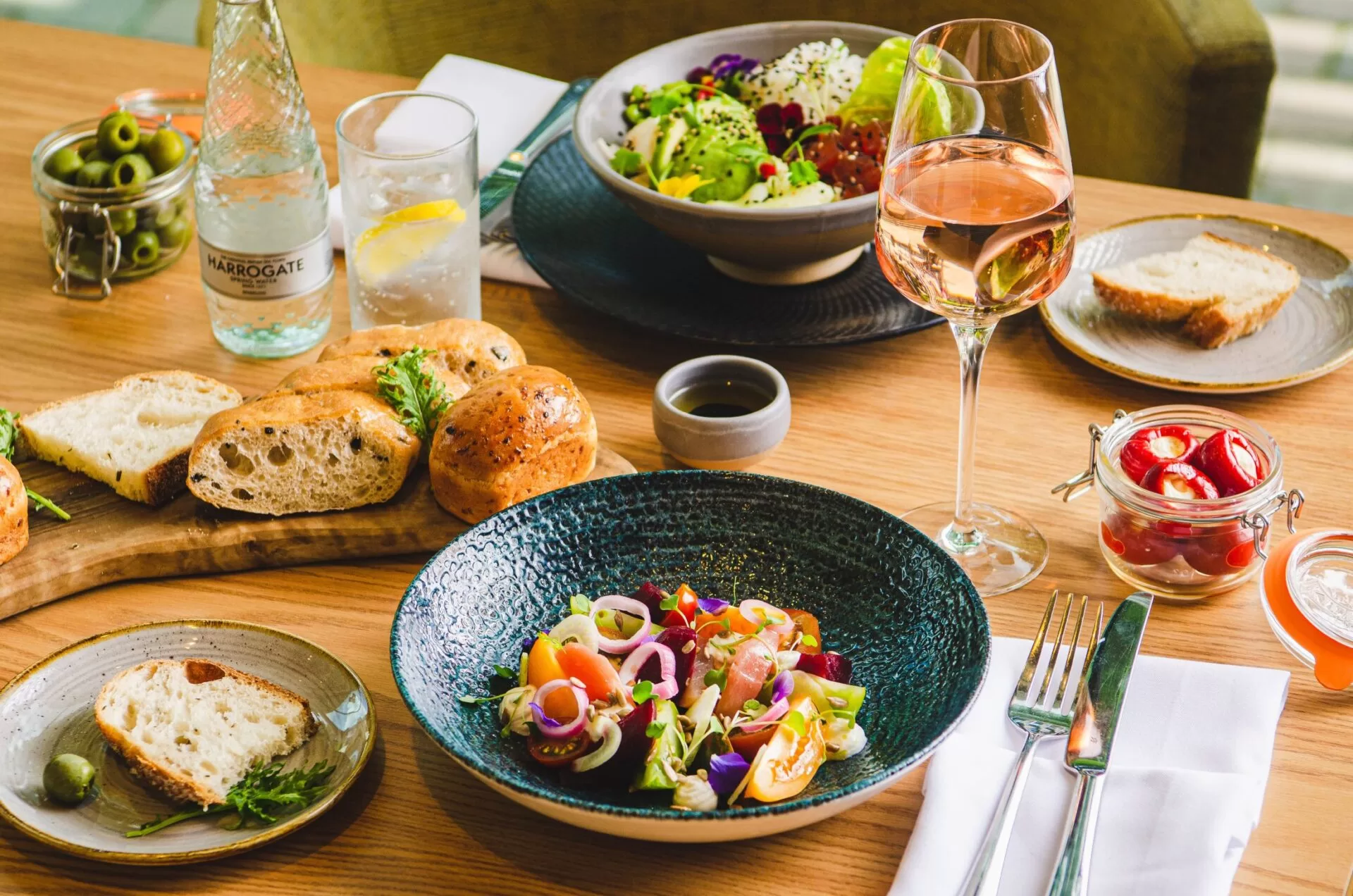 Lunch and dinner at The Club House Restaurant