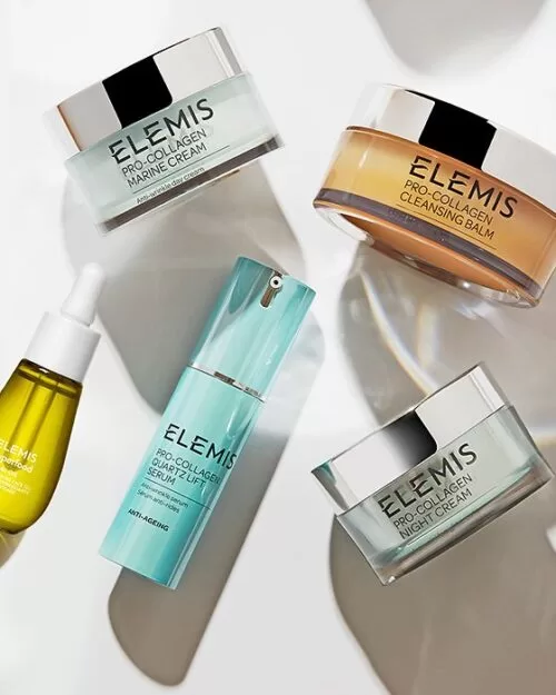 Selection of ELEMIS products on sale at The Lensbury Spa