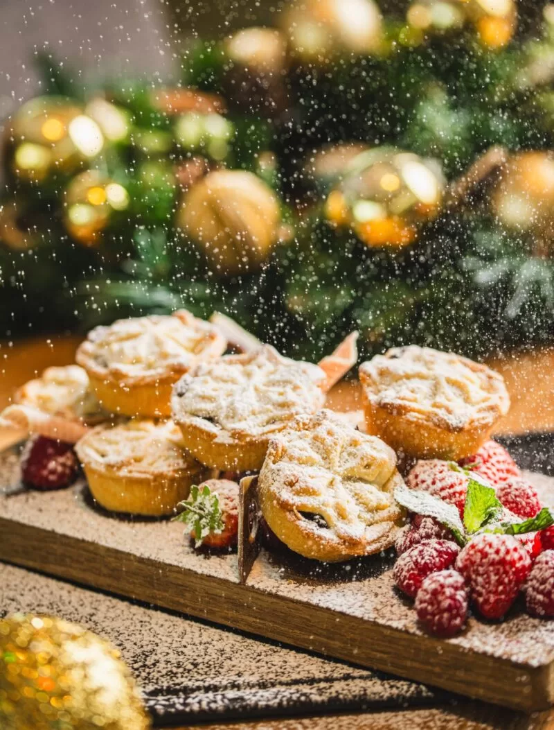 Mince pies at The Lensbury