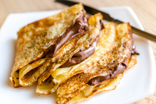 Crepes for pancake day