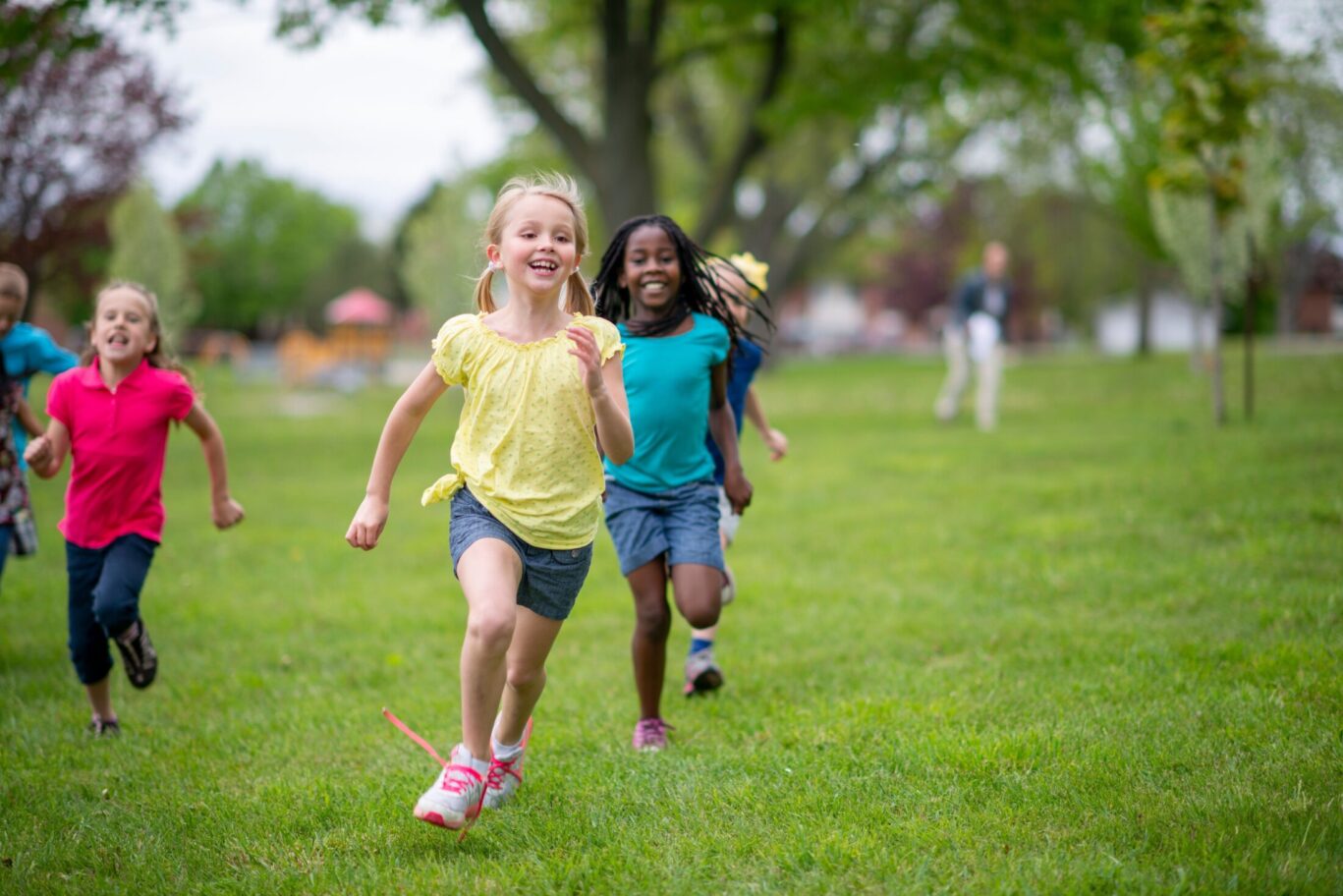 Kid Pancake Race