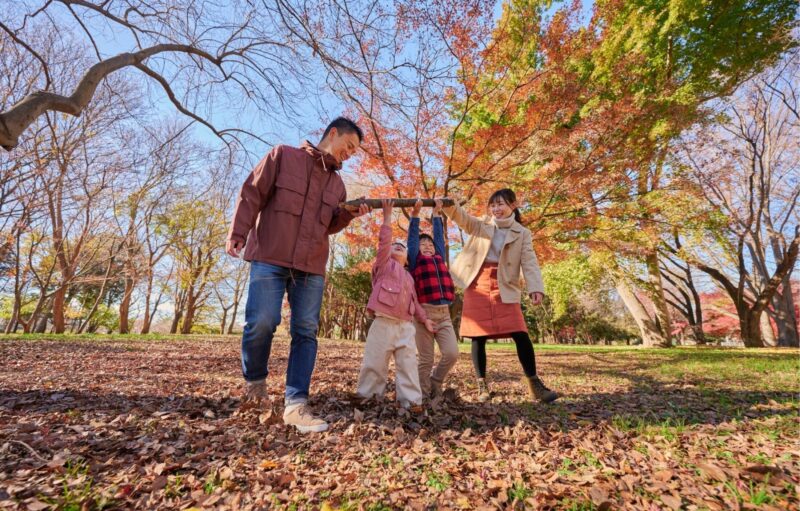 Autumn family getaway