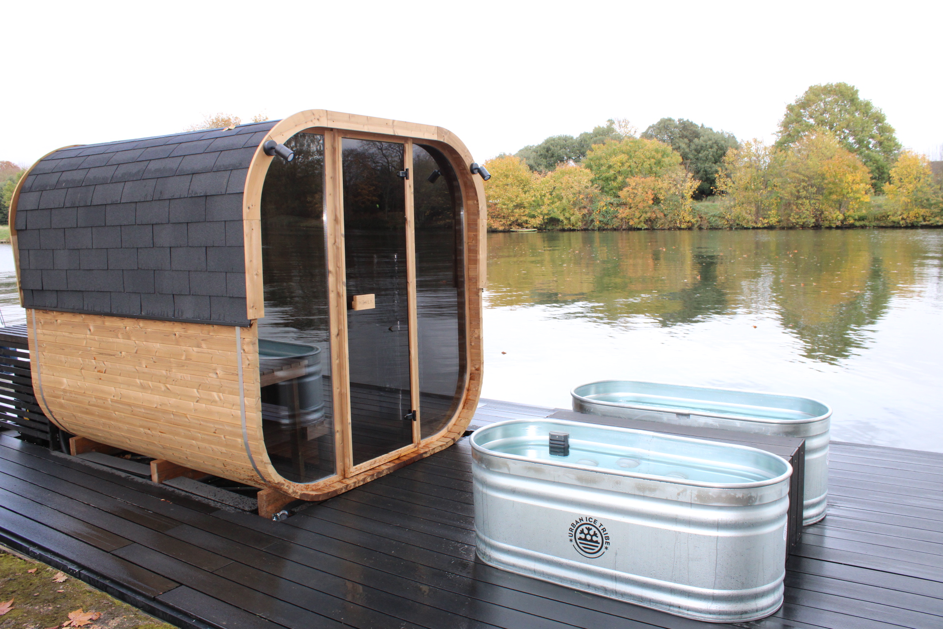 Temz floating sauna and ice baths