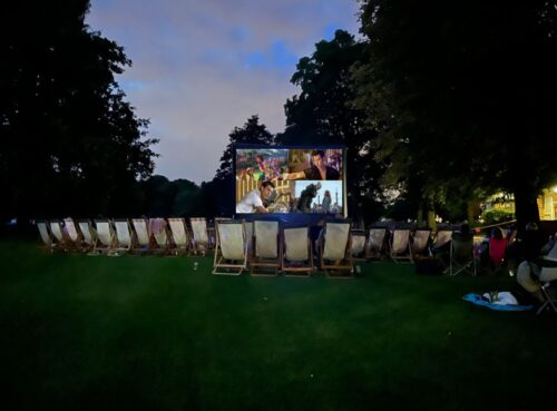 Screening with film lineup