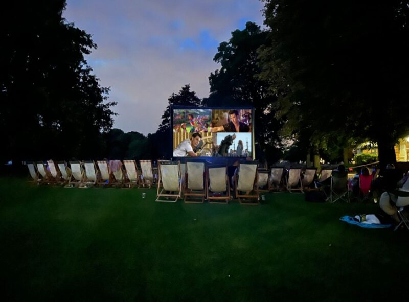 Screening with film lineup